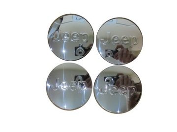 EMBLEMAT NAKLEJKA Z ALUMINIUM JEEP ROZMIAR 60mm
