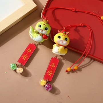 2025 Rok Węża Wiszący Wisiorek, Dekoracja Chińskiego Nowego Roku, Styl D