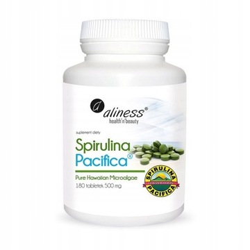 SPIRULINA HAWAJSKA Pacyfica 180tab 500mg ALINESS