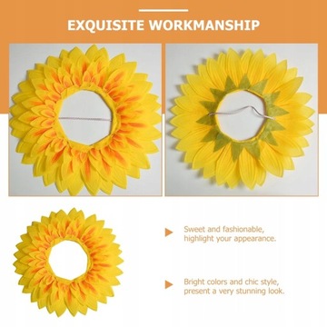 Słonecznik nakrycia głowy kostiumy na Halloween