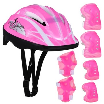 Kask rowerowy dla dorosłych Nakolanniki Kombinezon ochronny Dziecko