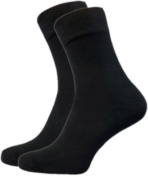 10 бамбуковых носков, черные длинные носки, очень удобные, 40–43