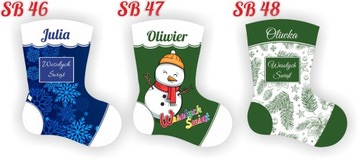 РОЖДЕСТВЕНСКИЙ ПОДАРОК ​​НОСОК, ПОДАРОЧНЫЙ МЕШОК САНТА, ДЛЯ КАМИНА УЗОРЫ