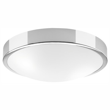 plafon sufitowy MAX 36 cm chrom wypukły koło E27