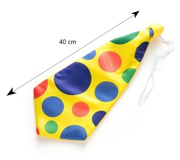 STRÓJ KLAUNA KLAUN BŁAZEN PERUKA KAMIZELKA HALLOWEEN BAL KARNAWAŁ S - L