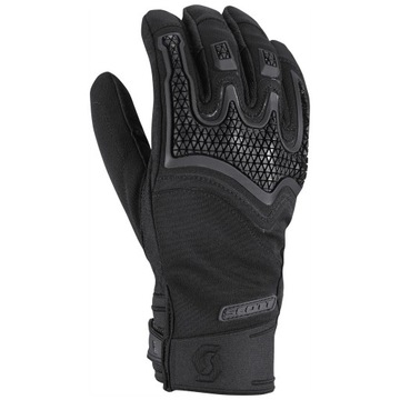 SCOTT Rękawice Motocyklowe Dualraid black Kolor Czarne Rozmiar M