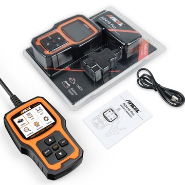 ANCEL AD410 PRO OBD2 сканер и тестер аккумулятора 2 в 1