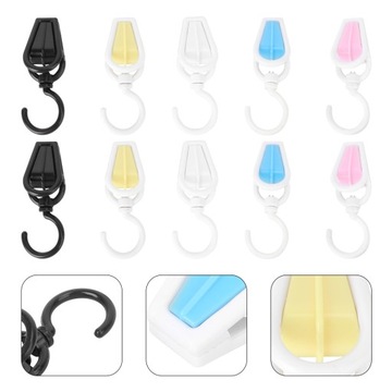 Пластиковые крючки, подвесные поворотные прищепки