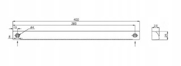 КАПОТ пластиковый для оконного воздухозаборника, стандартный оконный воздухозаборник