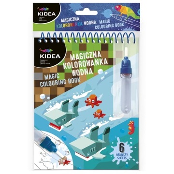 KOLOROWANKA WODNA WIELORAZOWA GAME + MARKER