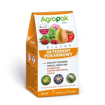AGROPAK BioSAP ŚRODEK ROŚLINNY NA MSZYCE PRZĘDZIORKI MISECZNIKI MĄCZLIKI