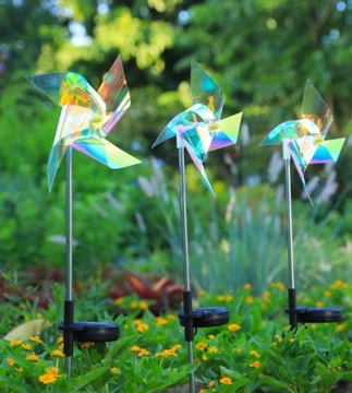 Встраиваемая солнечная лампа НАБОР из 2 LED FAN