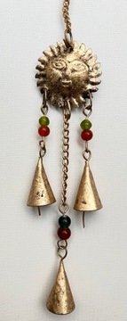 Декоративные колокольчики, декоративный подвесной колокольчик, солнце.