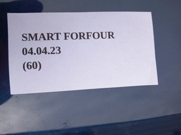 SKLO (OKNO) BOČNÍ DVEŘE PRAVÝ PŘEDNÍ SMART FORFOUR I 454