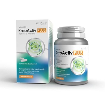 KREOACTIV PLUS ActivLab 50 kaps. KREON PANKRAETYNA
