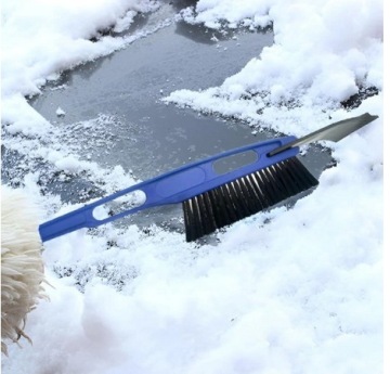 метла СКРЕБОК ДЛЯ ОКОН + ЩЕТКА СКРЕБОК 2в1