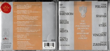 Płyta CD The Israel Philharmonic Orchestra - 60th Anniversary Gala Concert