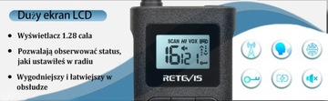 Retevis RB628 Мини-рация PMR446
