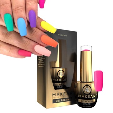 Makear Rubber Base KAUCZUKOWA HYBRYDA 8ml Pop Pink