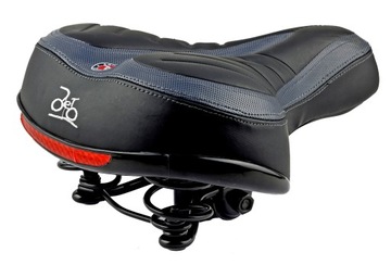 MIĘKKIE SIODEŁKO ROWEROWE NA SPRĘZYNACH SELLE s028 MEGA WYGODNE GRUBA GĄBKA
