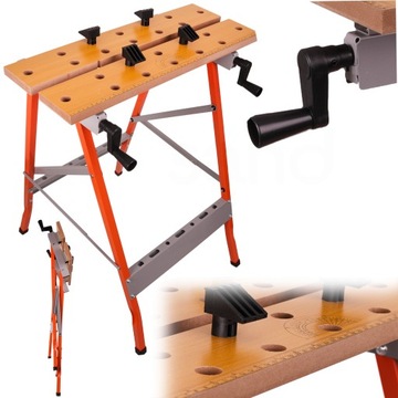 СТОЛ ДЛЯ МАСТЕРСКОЙ, СКЛАДНОЙ, ИНСТРУМЕНТАЛЬНЫЙ РАБОЧИЙ МИР, РЕГУЛИРУЕМЫЙ СТОЛ