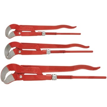 KS Tools Zestaw szczypiec do rur narożnych, 3 szt. 45°, 115x
