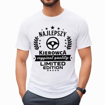 KOSZULKA DLA KIEROWCY TIRA NAJLEPSZY KIEROWCA NA URODZINY PREZENT | XL