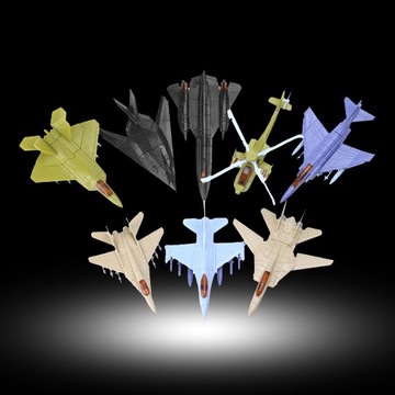 Сборка статической пластиковой модели самолета DI.