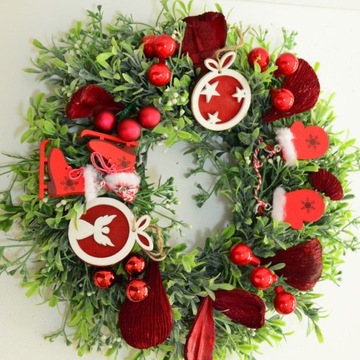 Bombki szklane na druciku ZŁOTE 2 cm/ 36szt