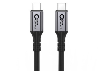 Кабель MicroConnect USB-C 4 м, 100 Вт, 20 Гбит/с, USB 3.2