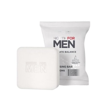 ORIFLAME Mydło kostka North for Men Ultimate Balance 100g MĘSKIE chłodzące
