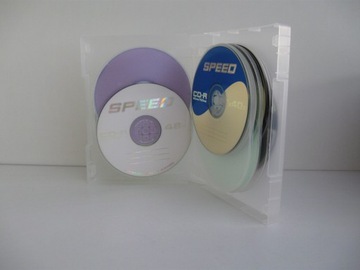 Pudełka DVD x 10 na płyty MATOWE 1 szt.