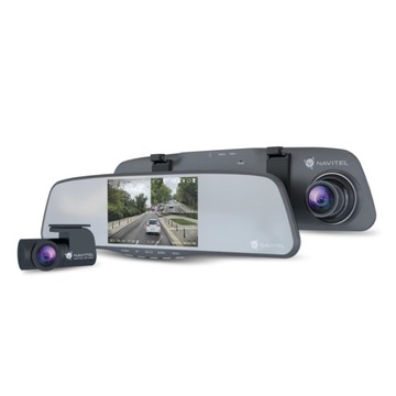 Inteligentne lusterko wsteczne Navitel MR255NV wyposażone w rejestrator DVR