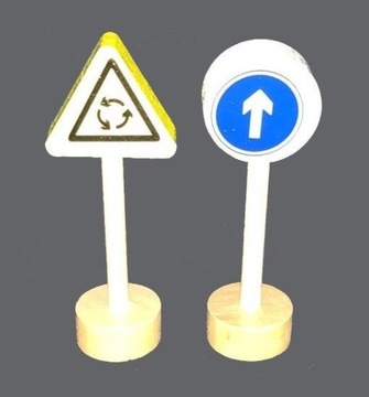 50 шт. x2 БОЛЬШИЕ ДВУСТОРОННИЕ ДЕРЕВЯННЫЕ ДОРОЖНЫЕ ЗНАКИ