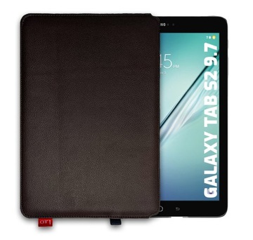 LEO MASTER ETUI SKÓRZANE POKROWIEC NA TABLET do GALAXY TAB S2 9,7 2015