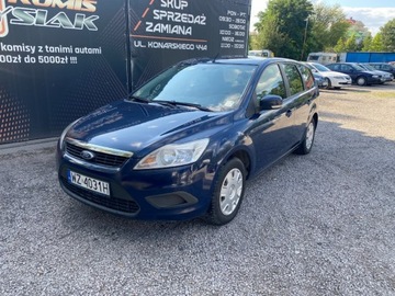 Ford Focus II Kombi 1.6 Duratec 100KM 2008 Ford Focus Bemowo 1.6 Benzyna, 2008 rok produkcji KOMIS TYSIAK, zdjęcie 3