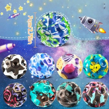 9-кратный лунный прыгающий мяч с высоким отскоком, суперэффективный подарок для детей