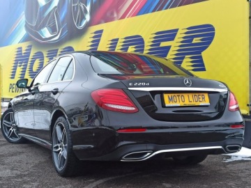 Mercedes Klasa E W213 Limuzyna 2.0 220d 194KM 2018 Mercedes E 220 salon, I wł, bezwyp. AMG Line, zdjęcie 3