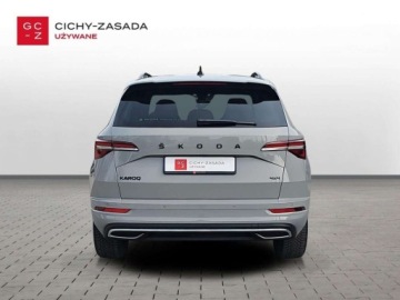 Skoda Karoq Crossover Facelifting 2.0 TSI 190KM 2023 Skoda Karoq Sportline, Full LED Matrix, 4x4, DSG, Salon PL, VAT 23 2.0, zdjęcie 5