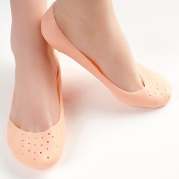 СИЛИКОНОВЫЕ НОСКИ МНОГОРАЗОВЫЕ НОЧНЫЕ СПА ДЛЯ НОГ