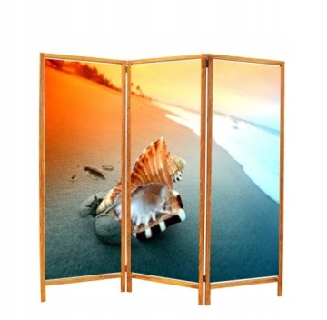 ДЕКОРАТИВНАЯ ширма ДЛЯ ГОСТИНОЙ С ПЛЯЖНЫМ ПРИНТОМ 50 x 170 см