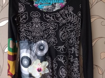 DESIGUAL-SUPER TUNIKA BLUZKA S 4D