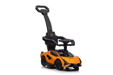 Lamborghini QLS-996T Orange Ride-On с коляской