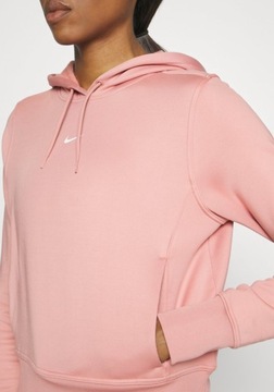 Bluza damska NIKE sportowa z kapturem różowa z logo L