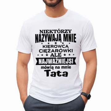 KOSZULKA DLA KIEROWCY TIRA NAJLEPSZY KIEROWCA NA URODZINY PREZENT | L