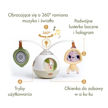 TINY LOVE CAROUSEL ИНТЕРАКТИВНАЯ ИГРУШКА БОХО ШИК