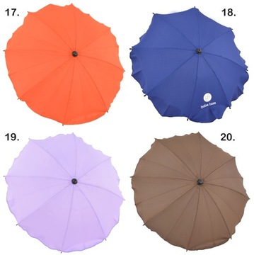 Parasolki do wózków Muuvo Bebetto Espiro Coletto Parasolka z FILTREM UV