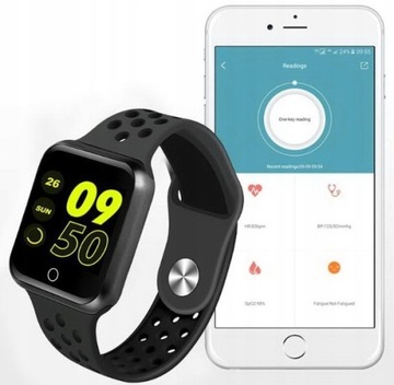 SMARTWATCH zegarek SMARTBAND Pulsometr zz1