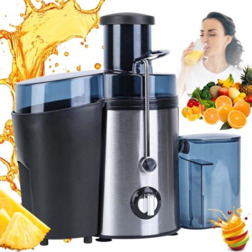 Odšťavňovač 1000 W, 2 Rychlosti, Odšťavňovač Se Širokým Otvorem Pro Ovoce Zeleniny