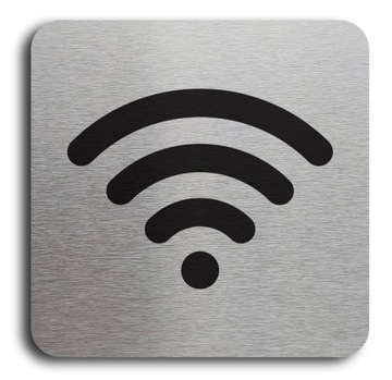 Tabliczka WIFI INTERNET 10x10 cm